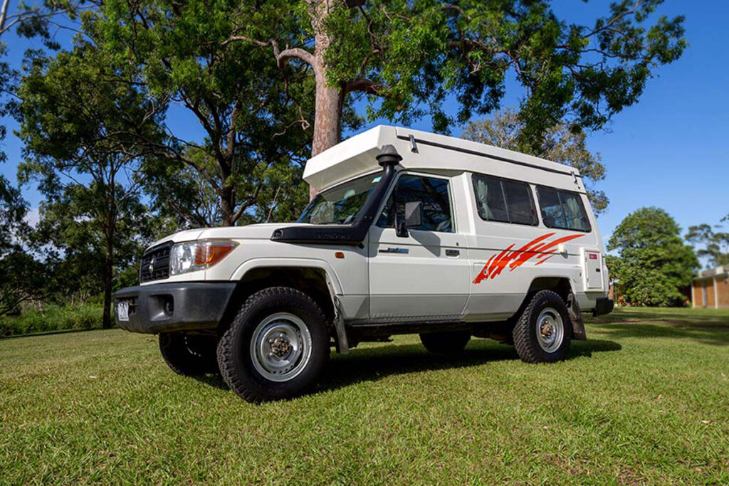 Toyota Landcruiser 4WD Campervan Hire Perth