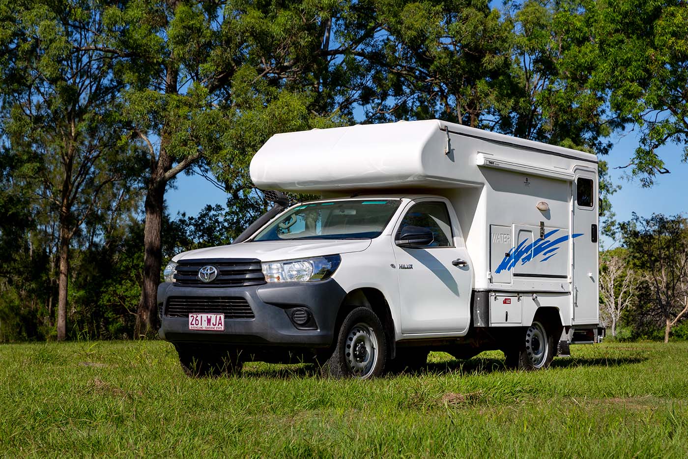 Campervan Hire WA, Hilux 4wd campervan, Campervan Rental Perth