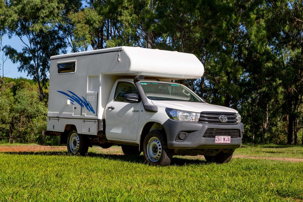 Campervan Hire WA, Hilux 4wd campervan, Campervan Rental Perth