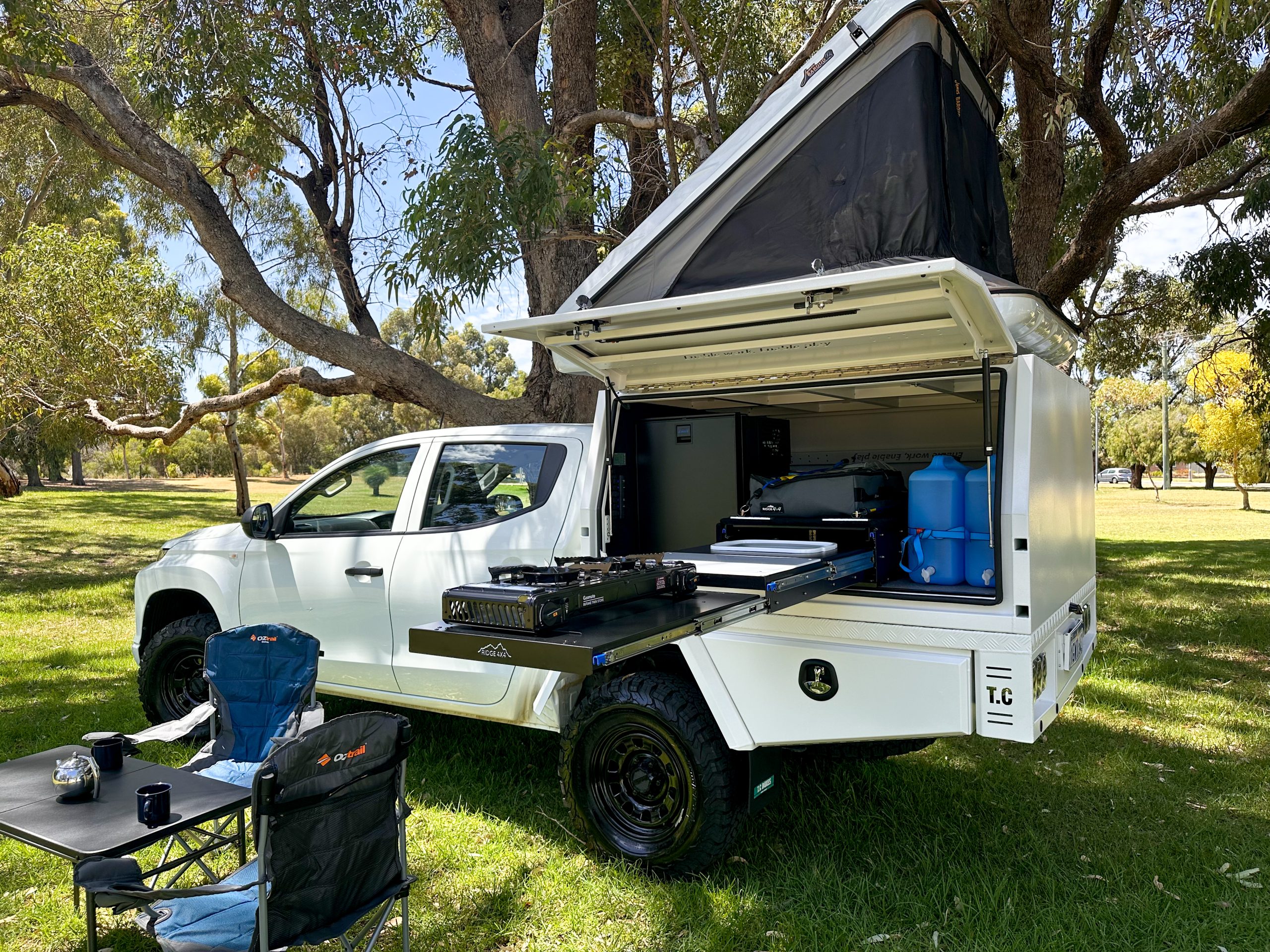 Custom Aluminum Canopy for Go Outback 4WD Ute