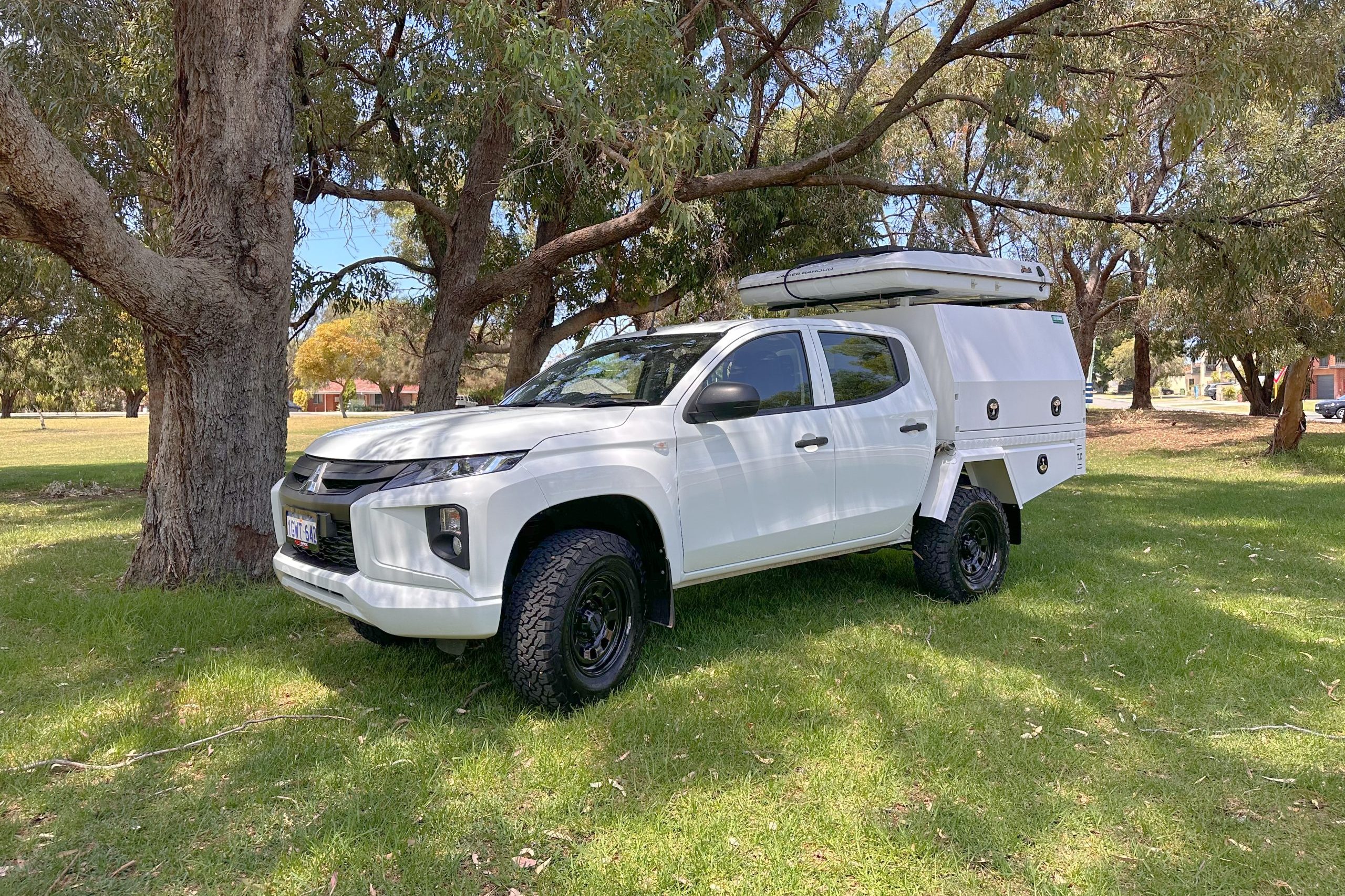 Go Outback 4WD Ute Conquering the Terrain