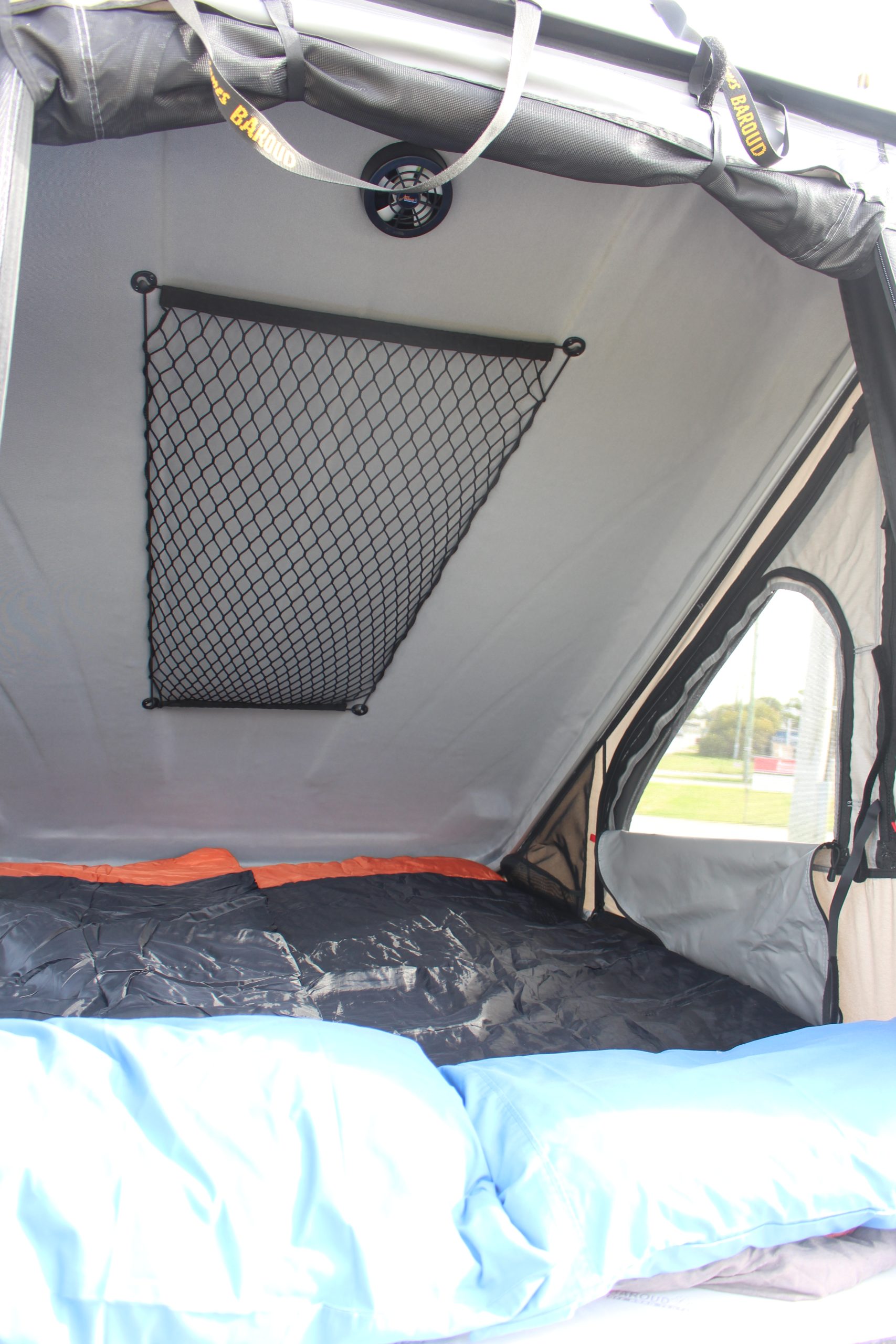 Rooftop Tent Setup on Go Outback 4WD Ute